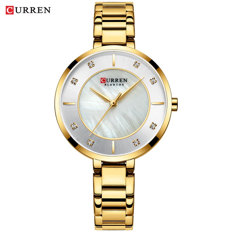 Curren Watch-9051-W-Gold-vivomartbd