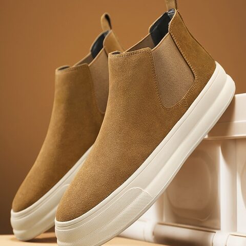 British Trend High Top Casual Shoe-The-Chelsea-Sport-Boot