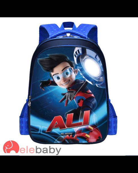 vivomartbd-Cartoon Kids School Bag Children High Quality -Blue