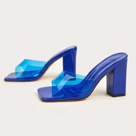 vivomartbd-High-Heeled-Sandals-for-Women-Peep-Toe-Thick-Heeled-BL