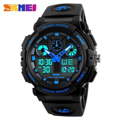 vivomartbd-SK44E-SKMEI-1270-Dual-Display-Watch-Black-Ash-Men